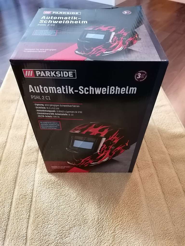 Automatik Schweißhelm Parkside, € 29,- (9020 Klagenfurt) - willhaben