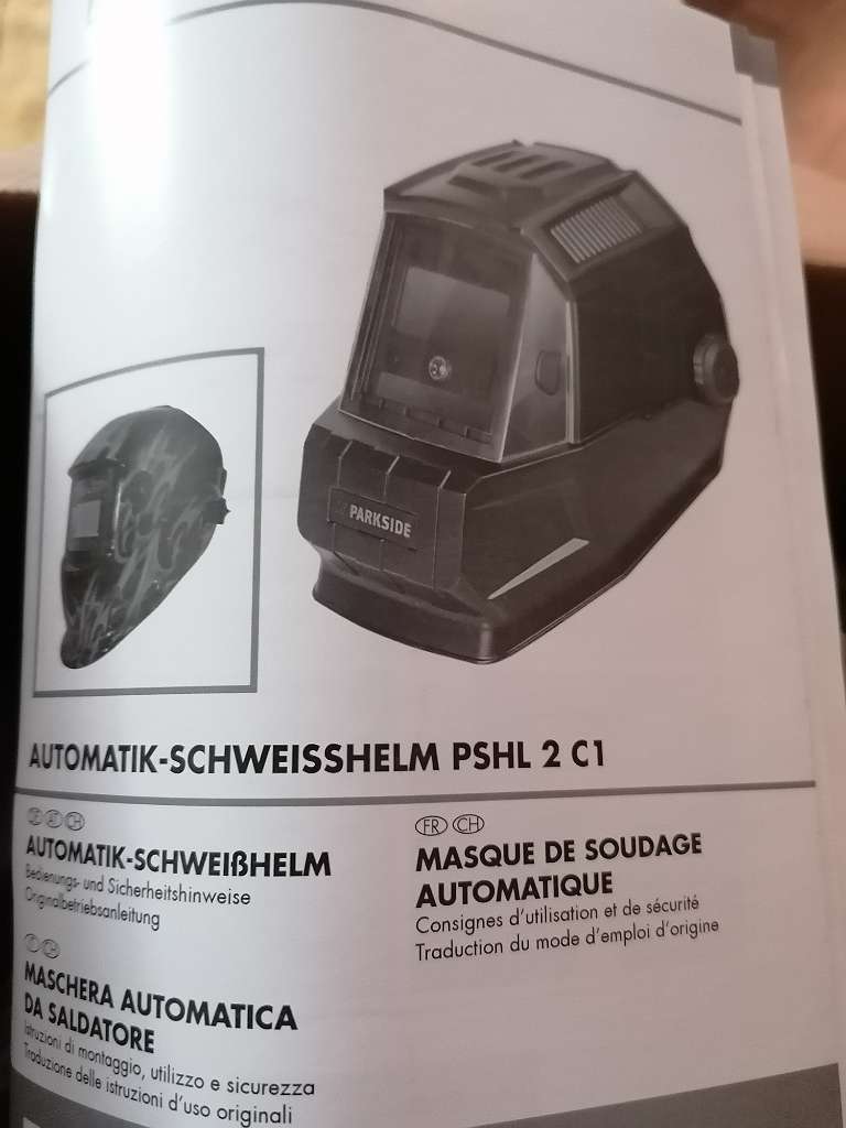 Automatik Schweißhelm (9020 - Klagenfurt) 29,- € Parkside, willhaben