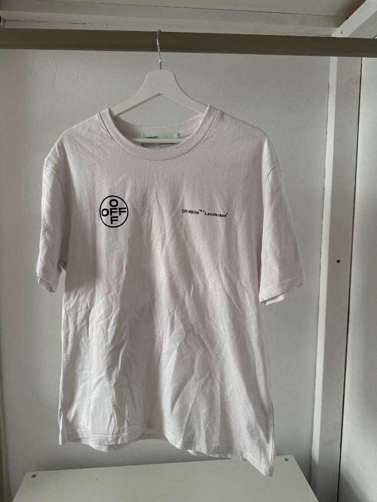 Off white hotsell landscape t shirt