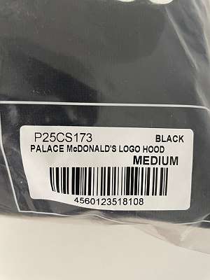 Palace x McDonalds Hood black, € 115,- (2630 Ternitz) - willhaben