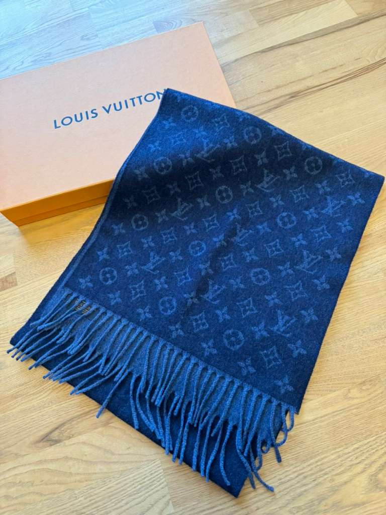 Louis Vuitton Schals aus Seide - Blau - 37203012