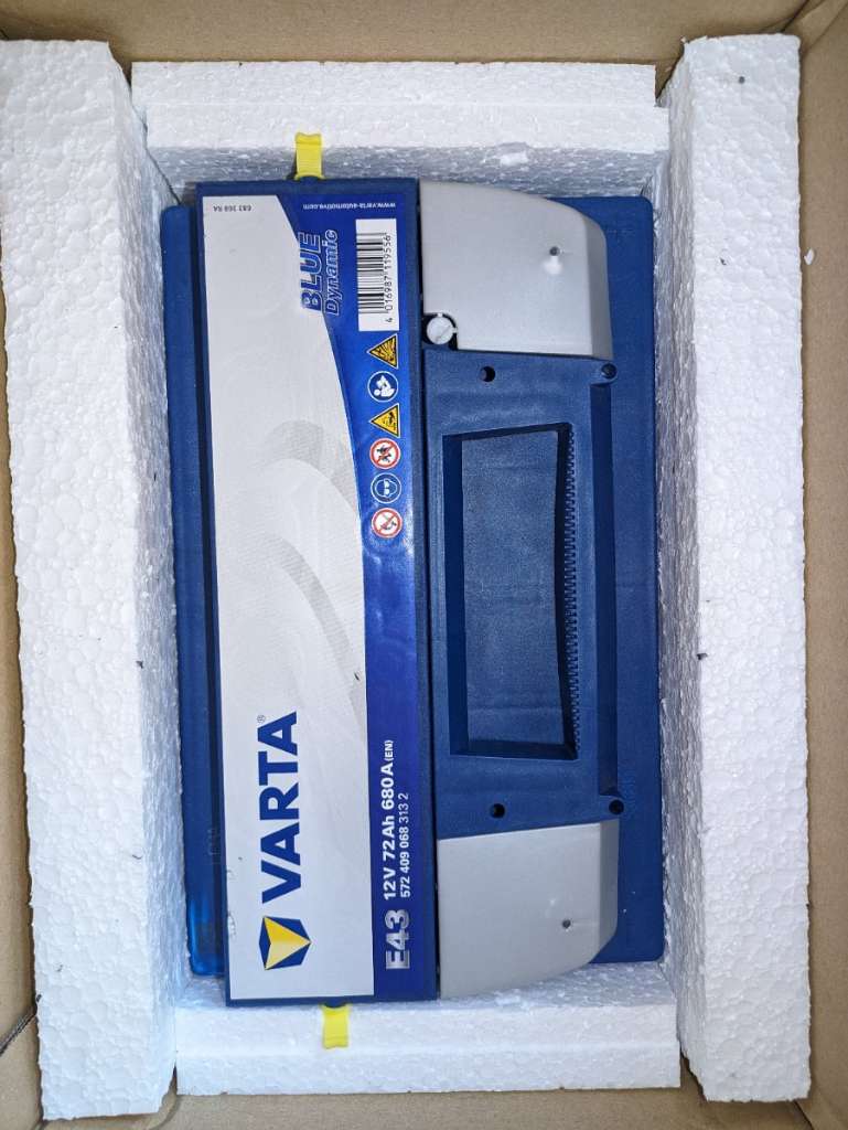 Autobatterie VARTA E43 Blue Dynamic 12V 72Ah 680A, € 120,- (4840  Vöcklabruck) - willhaben