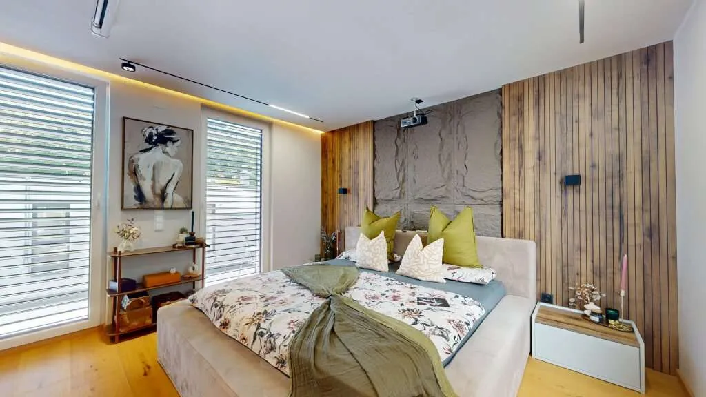 Exklusive Doppelhaushälften mit Traum-Ausblick auf die Burg Liechtenstein - schlüsselfertig mit Terrasse, Garten & Balkon! 4-5 Zimmer für höchste Wohnansprüche! - Ansicht 2