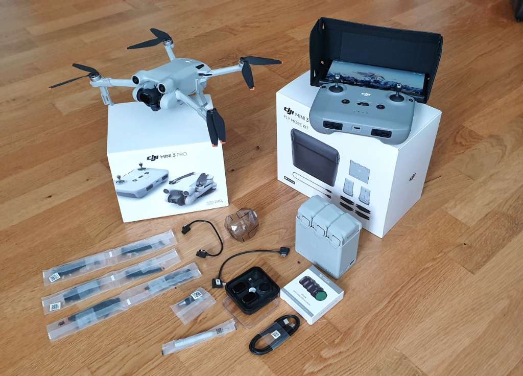 Dji Mini 3 Pro Drohne inkl. Fly More Combo plus umfangreiches Zubehör, €  650,- (2700 Wiener Neustadt) - willhaben