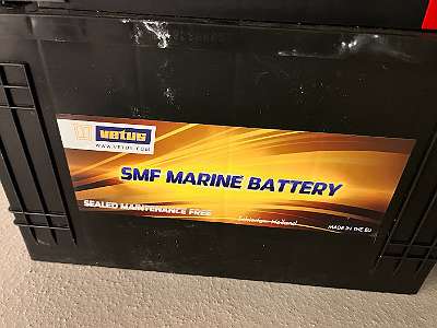 Solarbatterie 120Ah 12V SMF Wohnmobil Batterie Boot Solar Batterie