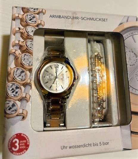 Auriol Damen Uhr und Schmuckset, € 6,- (3252 Petzenkirchen) - willhaben