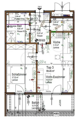 Wohnung mieten in Gmünd – 59,45 m², € 603 – Bild 4 von 13