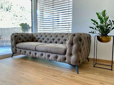 Sofa 3 Sitzer Braun kaufen - willhaben