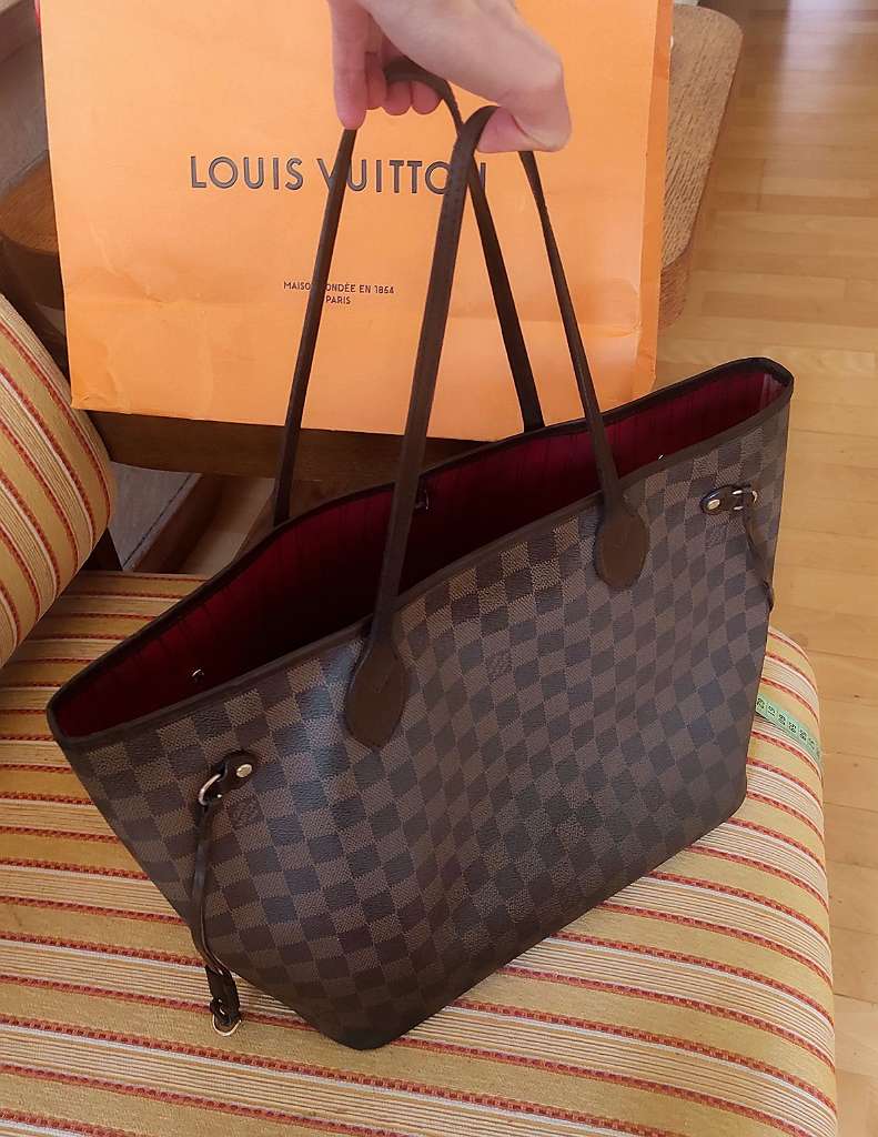 Louis vuitton tasche shopper neverfull hot sale