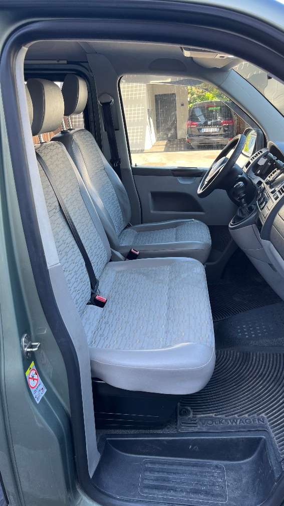 VW T6 California + Beach Maß Sitzbezüge Komplettset 6-Sitze: Ocean/schwarz
