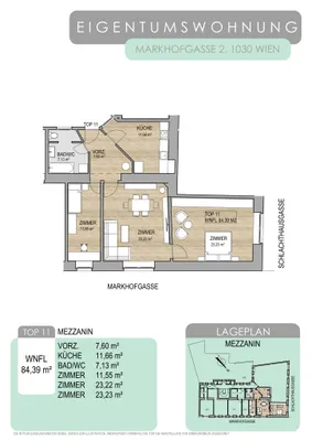3-Zimmer-Wohnung kaufen in Wien – 84,39 m², € 375.000 – Bild 25 von 25
