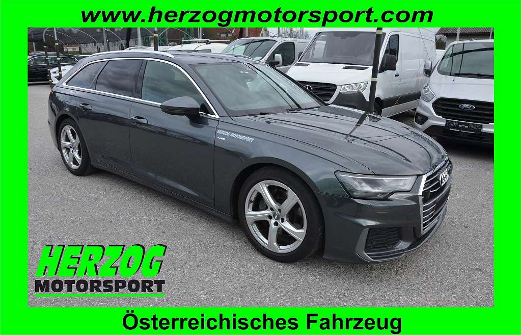 AudiA6Avant50TDIquattroAut,S-LINELEDVOLL1.BesitzKombi/FamilyVan