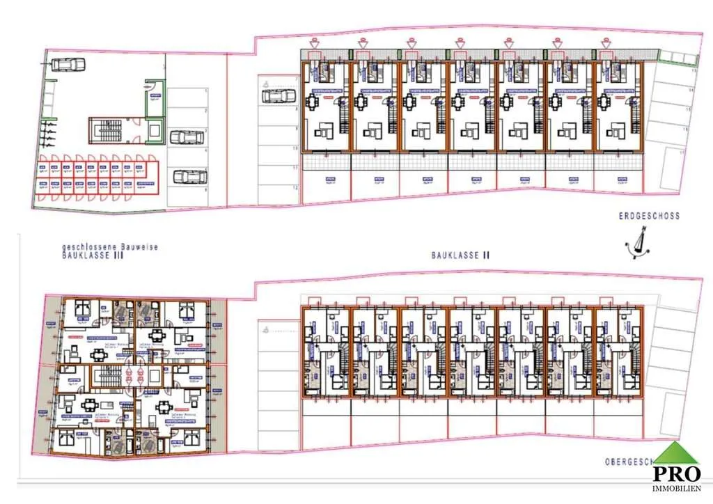 Bauprojekt - Investment in Obergrafendorf bei St. Pölten! 10 Wohnungen & 7 Reihenhäuser WNFL 1.565 m² – pohled 2