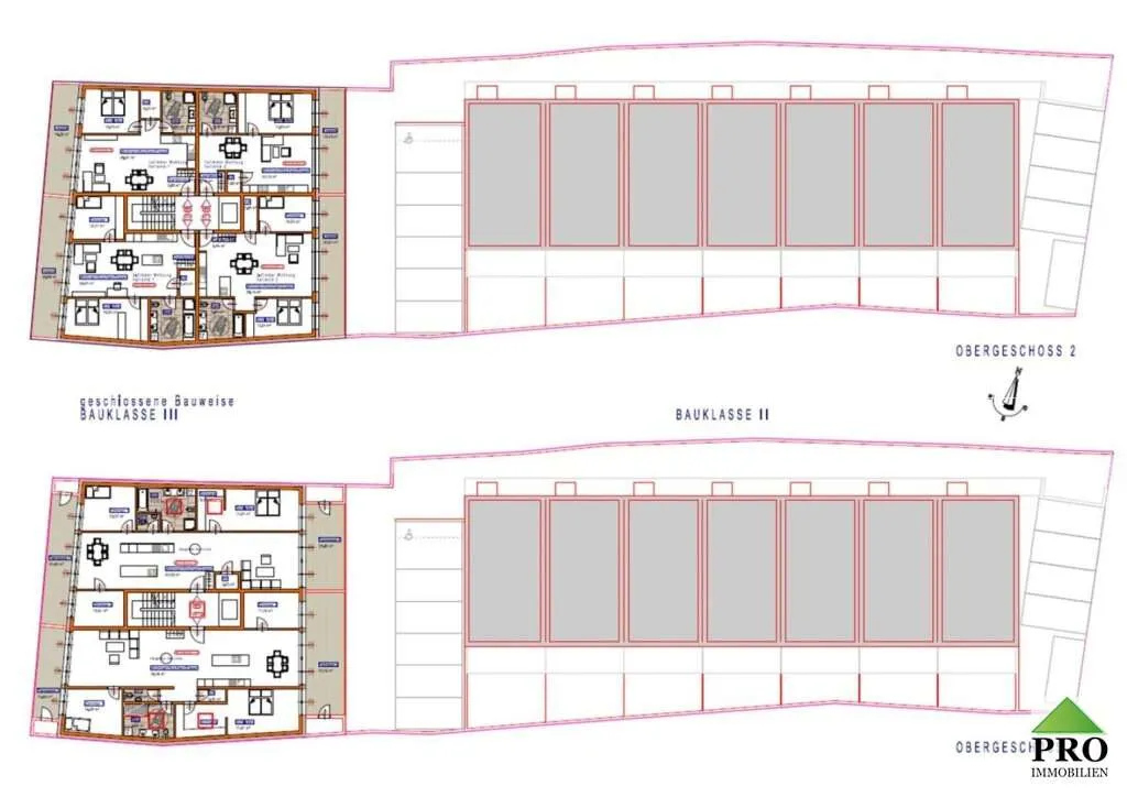 Bauprojekt - Investment in Obergrafendorf bei St. Pölten! 10 Wohnungen & 7 Reihenhäuser WNFL 1.565 m² – pohled 3
