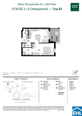 Immobilie kaufen in Wien – 46,68 m², € 529.000 – Bild 29 von 29