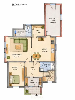 3-Zimmer-Haus kaufen in Wien – 81,63 m², € 579.000 – Bild 26 von 28