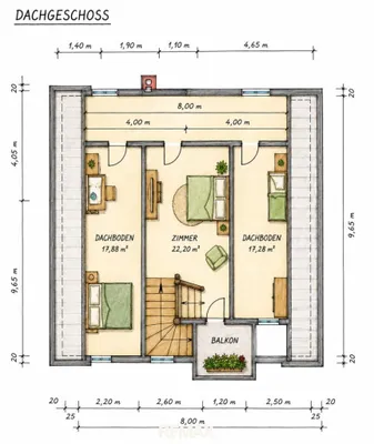 3-Zimmer-Haus kaufen in Wien – 81,63 m², € 579.000 – Bild 25 von 28