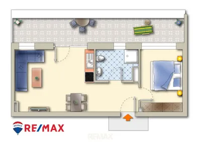 2-Zimmer-Immobilie kaufen in Graz – 41,23 m², € 163.000 – Bild 11 von 11