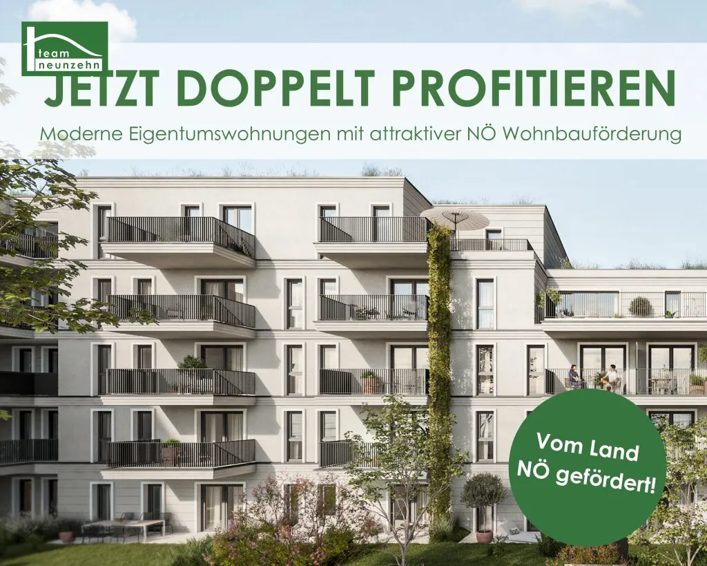 Eigentum jetzt noch leistbarer - Moderne Eigentumswohnungen im Herzen von Schwechat