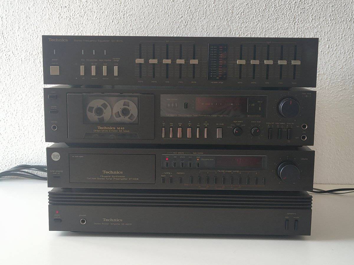Used Technics SE-A808 Stereo power amplifiers for Sale | HifiShark.com