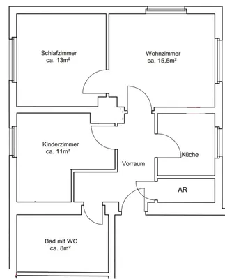 3-Zimmer-Wohnung mieten in Linz – 61 m², € 717 – Bild 9 von 9