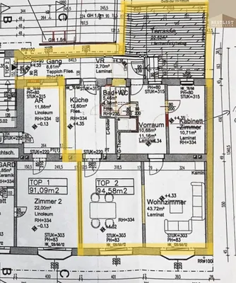 3-Zimmer-Wohnung kaufen in Mödling – 94,58 m², € 399.900 – Bild 9 von 9