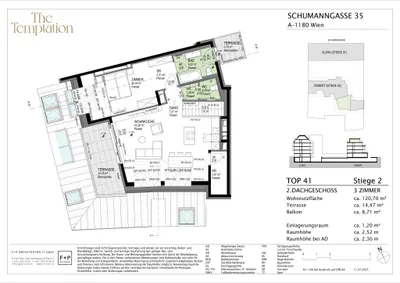 Immobilie kaufen in Wien – 120,7 m², € 1.096.000 – Bild 26 von 26