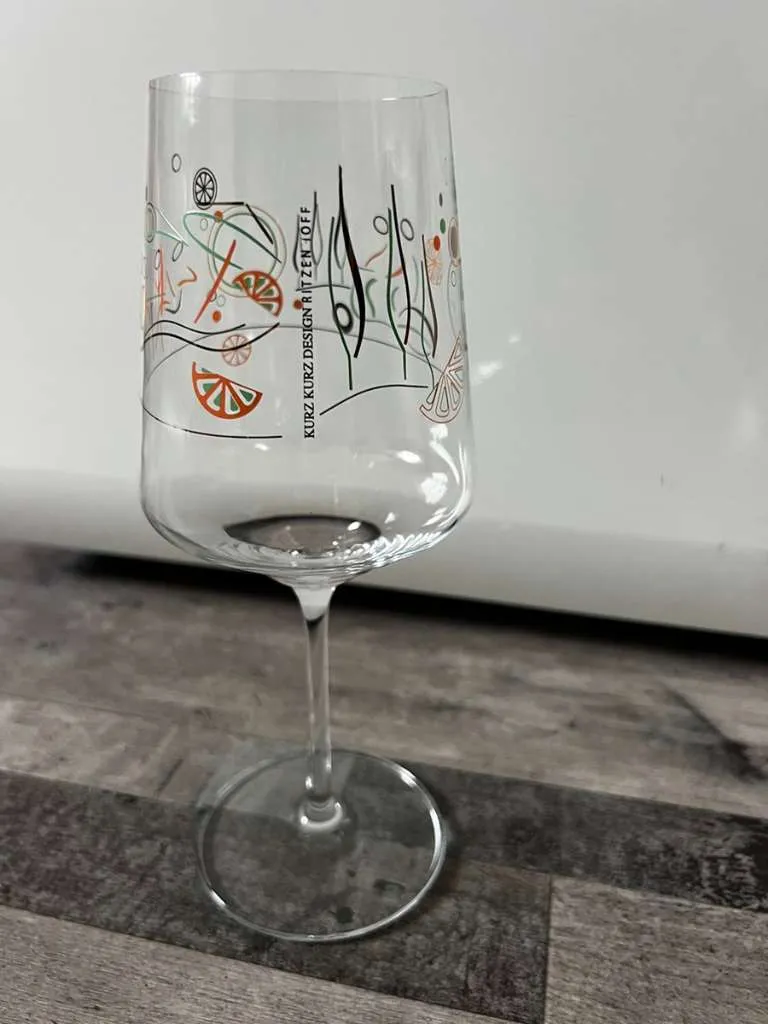 Spritzerglas 544ml - Weinglas / Glas für Weisswein / Wein von Kurz Kurz Design Ritzenhoff, € 15,- (8700 Leoben)