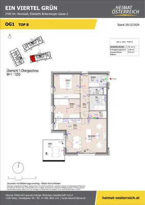 3-Zimmer-Wohnung kaufen in Wiener Neustadt – 76,15 m², € 259.564 – Bild 20 von 31