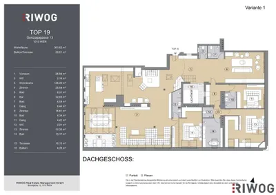 6-Zimmer-Wohnung kaufen in Wien – 361,53 m², € 5.980.000 – Bild 40 von 43