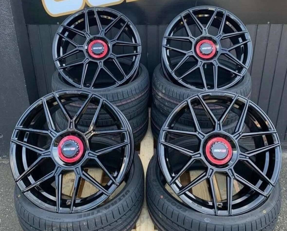 19 Zoll Motec MCR3 Hyper Mesh Felgen 5x112 Grau Für S3 RS3 GTI Cupra