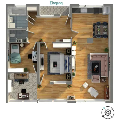 3-Zimmer-Wohnung mieten in Graz – 95,97 m², € 1.160 – Bild 15 von 15