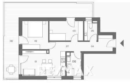 GRAZ: 57m² Wfl + 33m² Freifläche : Kleines BAUHERRENMODELL in St.Leonhard 1.OG - Provisionsfrei - Klimaaktiv SILBER - Ansicht 2
