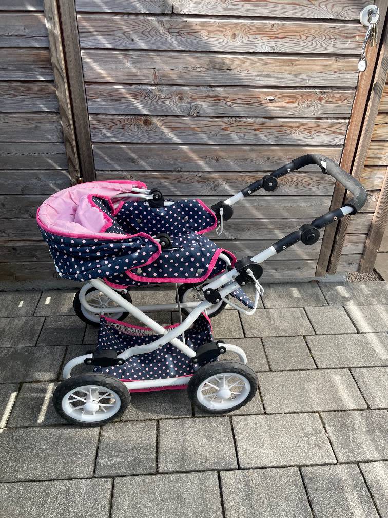 Puppenwagen blau wei rosa,  10,- (2485 Wimpassing an der Leitha) -  willhaben