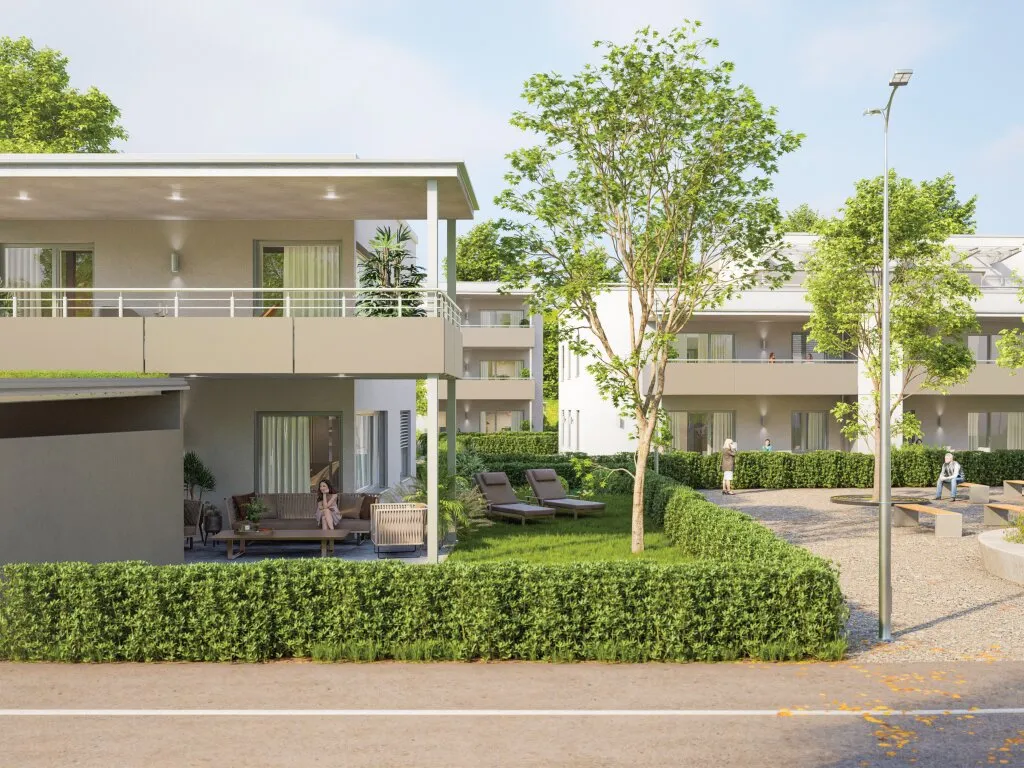Zuhause im Grünen! Gartentraum in der Kaiserallee Grafenstein - Baukörper K2 - Top 1 (EG) – pohled 2