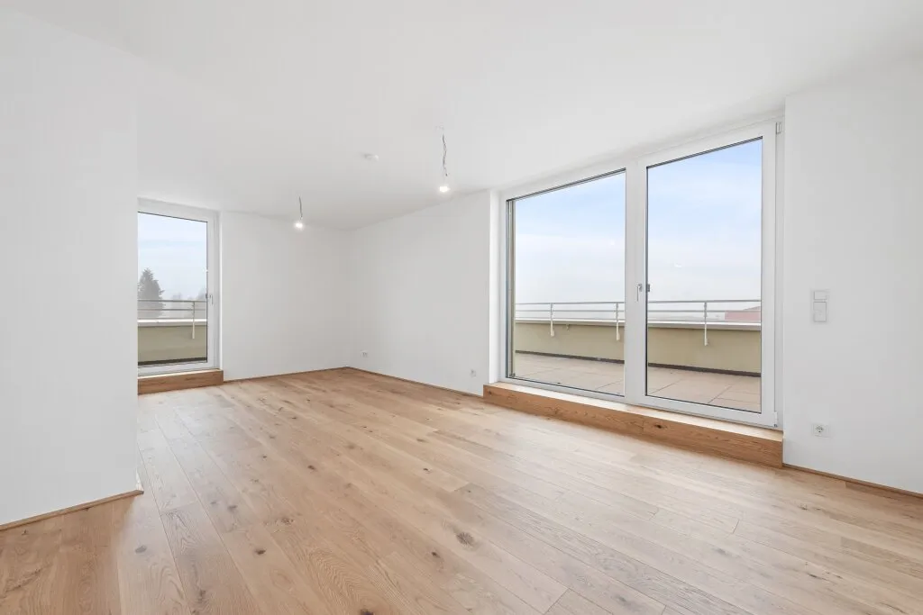 PROVISIONSFREI! Traumhafte 4-Zimmer-Familienwohnung | Terrasse von jedem Raum aus begehbar | Grünblick - Ansicht 3