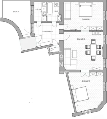 3-Zimmer-Wohnung mieten in Wien – 98,5 m², € 2.020 – Bild 11 von 11