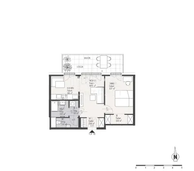 2-Zimmer-Wohnung kaufen in Wien – 48,1 m², € 369.000 – Bild 8 von 8
