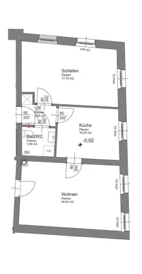 3-Zimmer-Wohnung kaufen in Graz – 57 m², € 175.400 – Bild 8 von 8