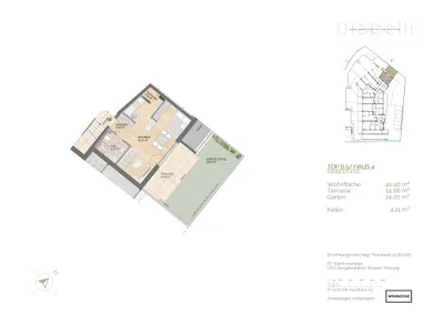 1-Zimmer-Wohnung kaufen in Salzburg-Umgebung – 40,4 m², € 263.384 – Bild 5 von 6