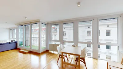Grandiose 4-Zimmer-Dachgeschoss-Wohnung | Terrasse | Nähe Liechtensteinpark und Donaukanal – Bild 2
