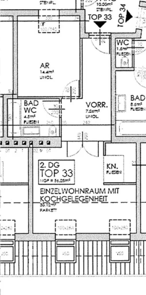 Wohnung – Wien, Textilviertel, Innere Stadt - Ansicht 3