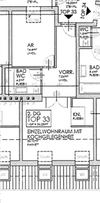 2-Zimmer-Wohnung mieten in Wien – 57 m², € 1.299 – Bild 3 von 23