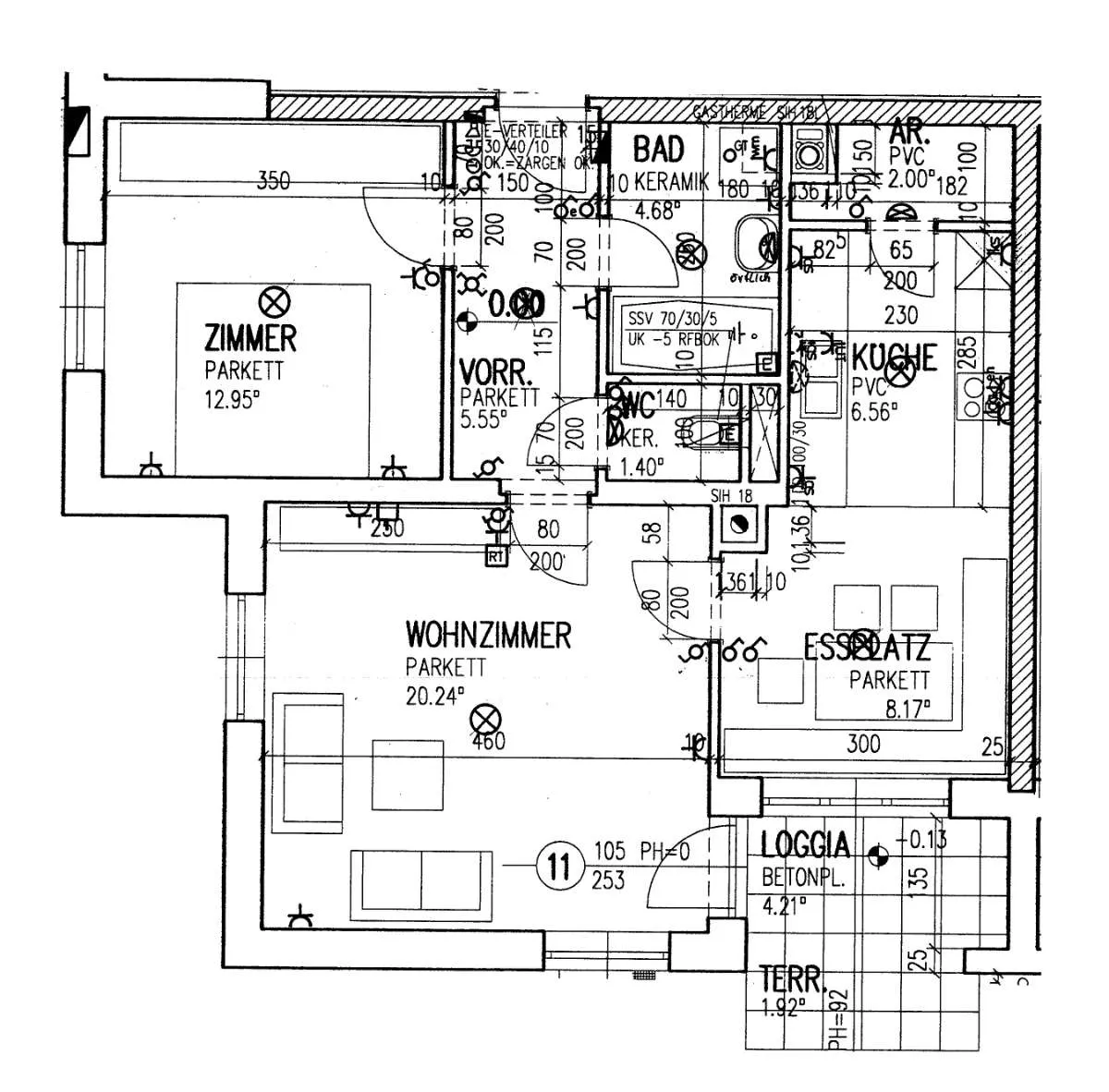SOMMERAKTION: 2 Monate mietfrei! Geförderte 2-Raum Wohnung in St. Georgen an der Gusen mit Terrasse/Loggia und Parkplatz zu vermieten! - Ansicht 2