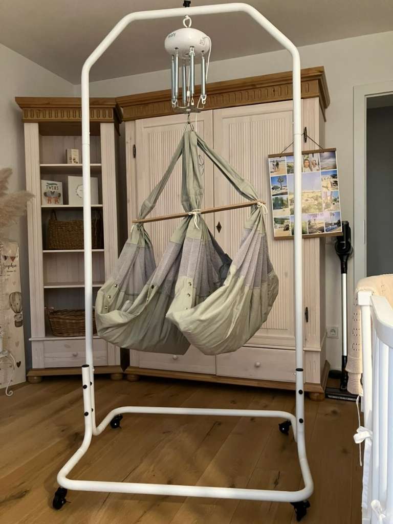 Swing 2 Sleep Federwiege Zwillinge, € 450,- (6364 Brixen im Thale) -  willhaben