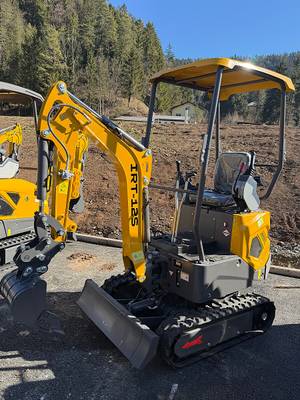 Minibagger IRT 12 S KUBOTA TELEKOPFAHRWERK Baumaschine