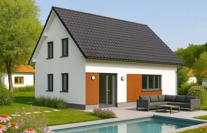 BAUMEISTER-UNIKAT STATT FERTIGHAUS: Aktionshaus TANJA & Grund monatlich schon ab € 1.886,-* - Widok 2