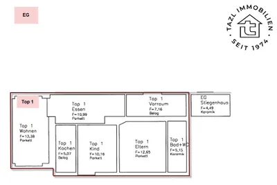 3-Zimmer-Wohnung mieten in Weiz – 64,56 m², € 650 – Bild 5 von 16