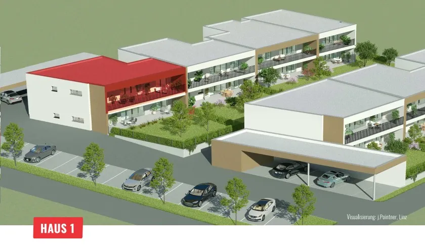 Haus 1, Top 2 - WHA Bergernstraße Wallern - Ansicht 2