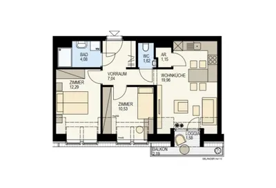 3-Zimmer-Wohnung kaufen in Wien – 58,25 m², € 440.000 – Bild 16 von 16